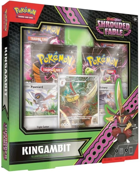 Pokemon Trading Card Game: Scarlet & Violet Shrouded Fable Kingambit Illustration Collection