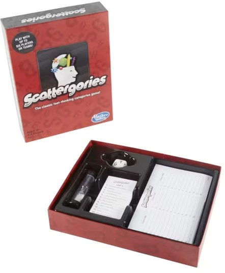 Scattergories - The Classic Fast Thinking Categories Word Game