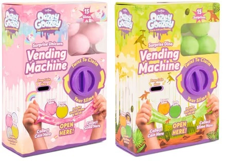 ToyMania Oozey Goozey Vending Machine - Assorted