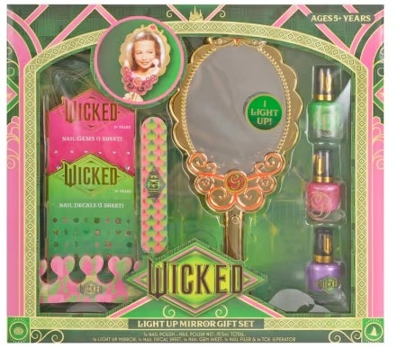 Wicked Light Up Mirror Gift Set