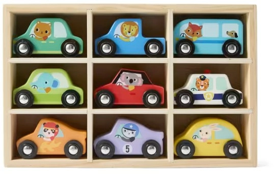 Wooden Car Set