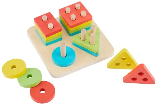 Wooden Multi Shape Stacker