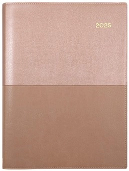 Collins Debden A5 Day to Page 2025 Vanessa Diary - Rose Gold