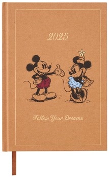 Disney A5 Week to View 2025 Diary - Mickey and Minnie