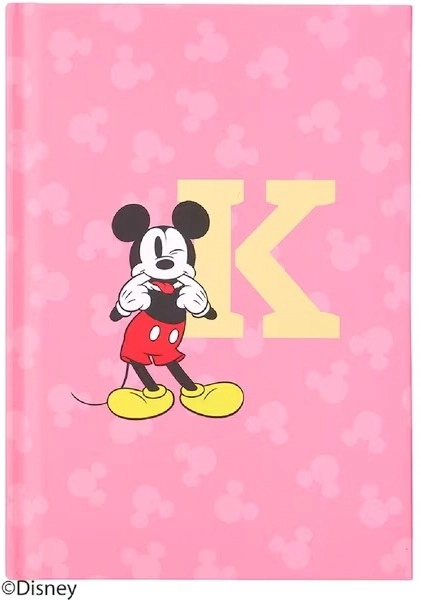 Disney Mickey B6 Initial Notebook K 192 Page