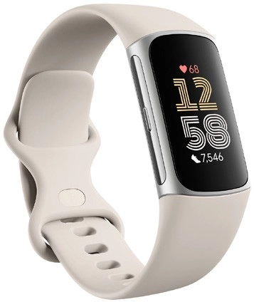 Fitbit Charge 6 - Porcelain/Silver