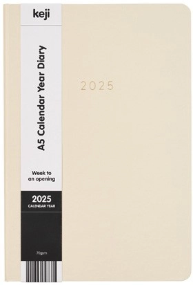 Keji A5 Week to View 2025 Diary