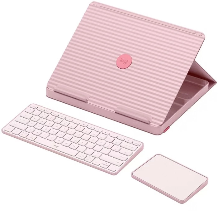 Logitech Casa Pop-Up Desk - Pink