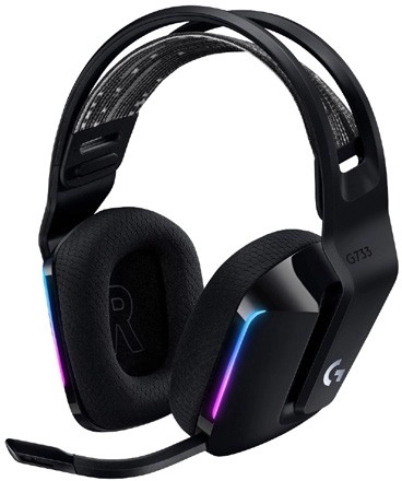 Logitech G733 Wireless Headset - Black