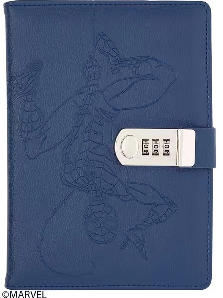 Marvel Spider-Man A5 Lockable Notebook 160 Pages