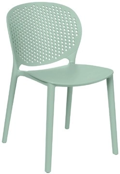 NEW Kadink Lattice Back Stacking Chair - Mint