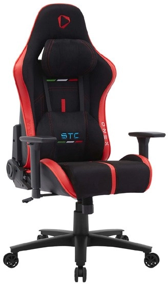 Onex STC Alcantara Gaming Chair - Black and Red