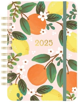 Orange Circle A5 Do it all Planner - Floral and Fruit