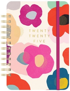 Orange Circle A5 Do it all Planner - Summer Poppies