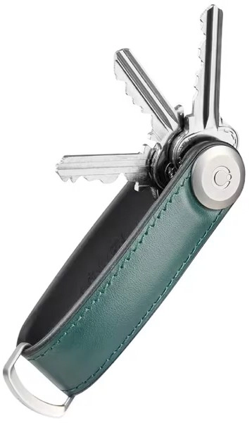 Orbitkey Hybrid Leather Key Organiser - Green