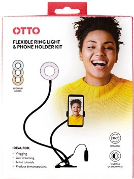 Otto Desk Clamp Ring Light