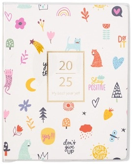 Otto Large Week to View 2025 Diary - White