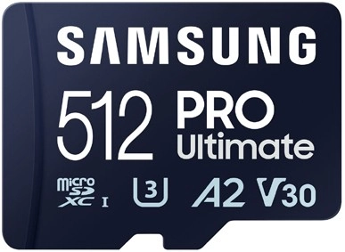 Samsung 512GB PRO Ultimate microSDXC Memory Card