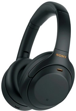 Sony WH1000XM4 Noise Cancelling Headphones - Black