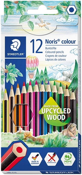 Staedtler 12 Pack Noris Coloured Pencils