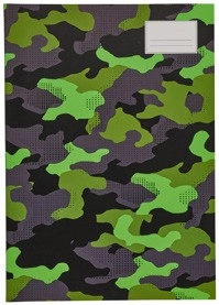 Studymate A4 96 Page Printed Exercise Books - Camo