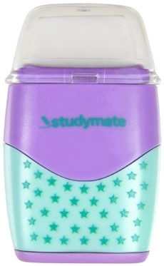 Studymate Sharpener Eraser Combo - Purple/Green