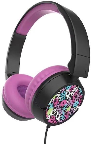 Studymate Wired Headphones - Cool Graffiti