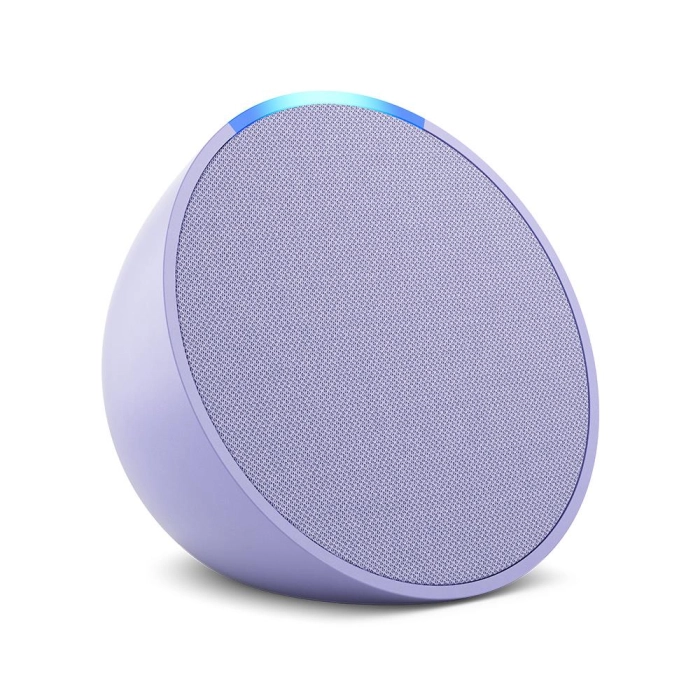 Amazon Echo Pop Compact Smart Speaker (Lavender Bloom)