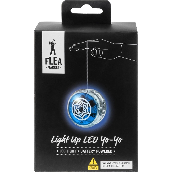 Flea Market Light Up LED Yo Yo Ball (Blue)