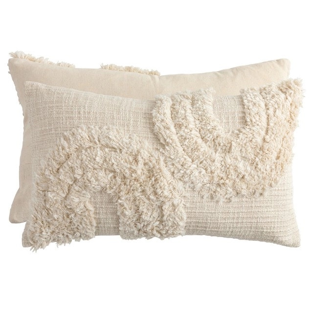 Arc Tufted Oblong Cushion by M.U.S.E.