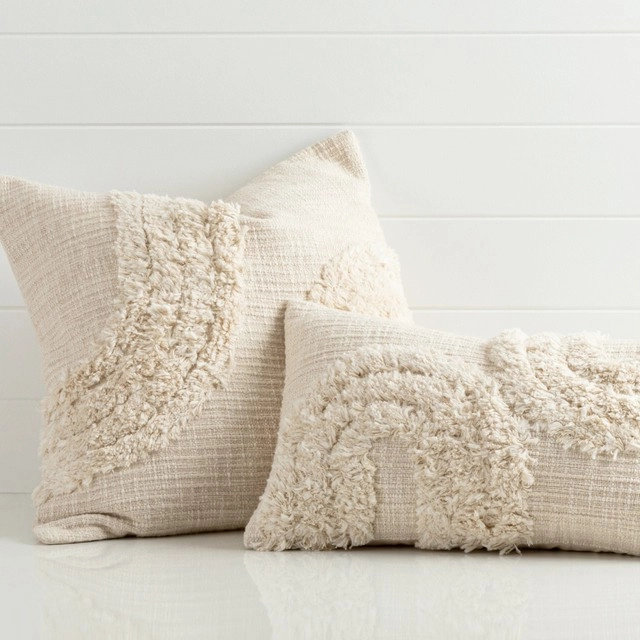 Arc Tufted Square Cushion by M.U.S.E.