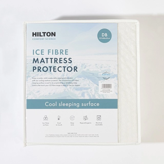 Comfort Science Ice Fibre Mattress Protector by Hilton