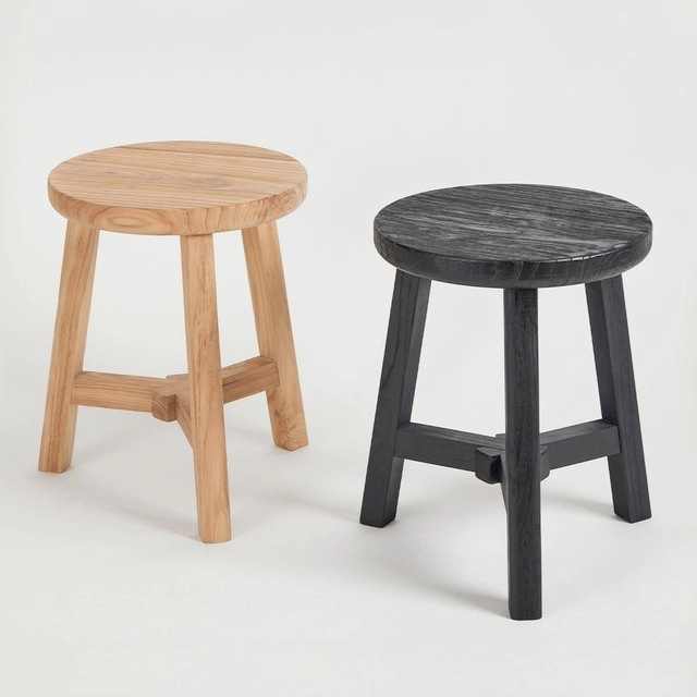 Elec Elm Stool by M.U.S.E.