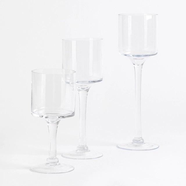 Lexi Candle Holder Set of 3 by Habitat