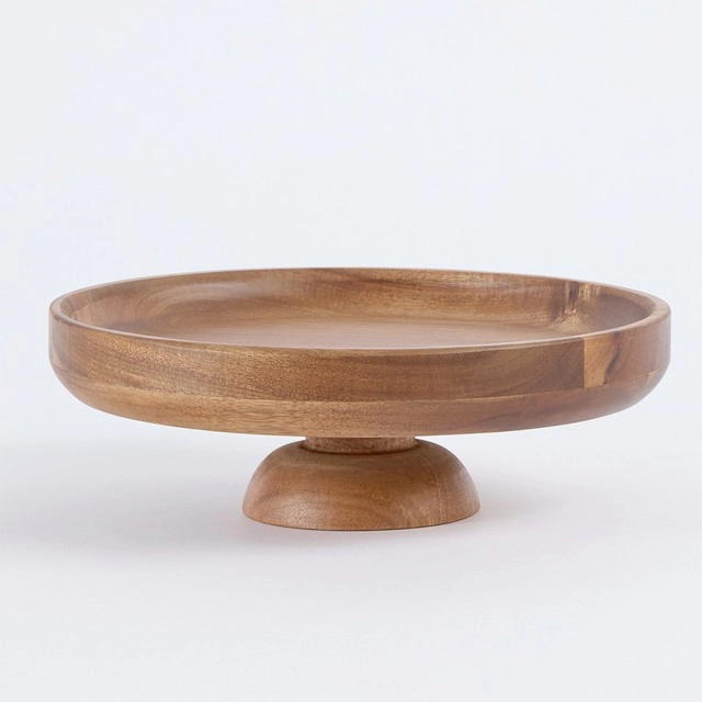 Marbella Acacia Pedestal Bowl by M.U.S.E.