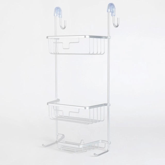 Rowan White Over the Door Shower Caddy by Habitat