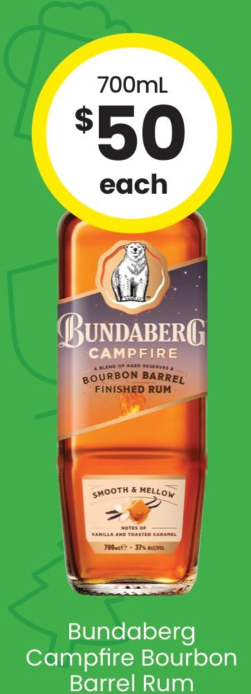 Bundaberg Campfire Bourbon Barrel Rum