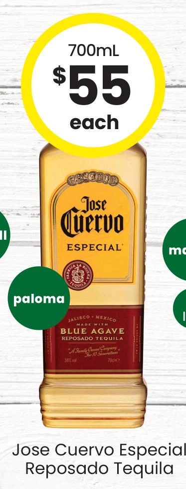 Jose Cuervo Especial Reposado Tequila