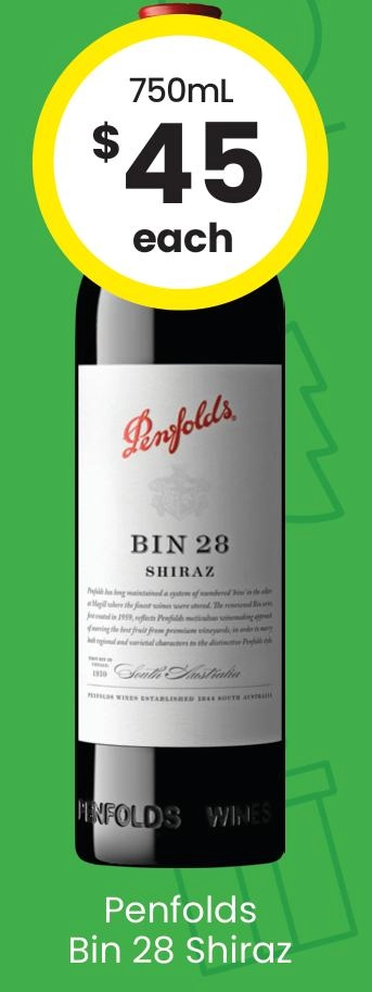 Penfolds Bin 28 Shiraz