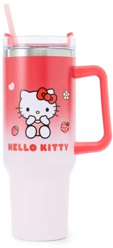 1.18L Pink Hello Kitty Stainless Steel Rambler Tumbler