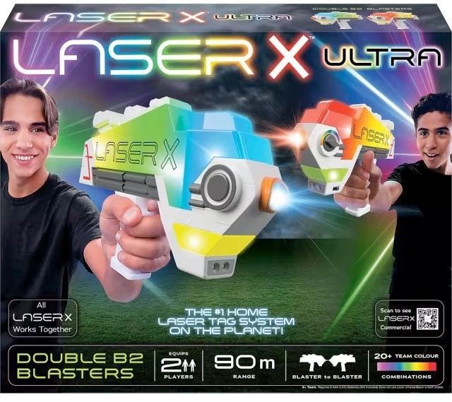 2 Pack Laser X Ultra Double B2 Blasters