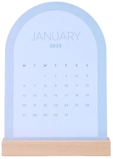 2025 Stand Up Desk Calendar