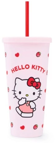 700ml Pink Hello Kitty Tumbler