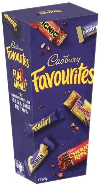 Cadbury Favourites 820g