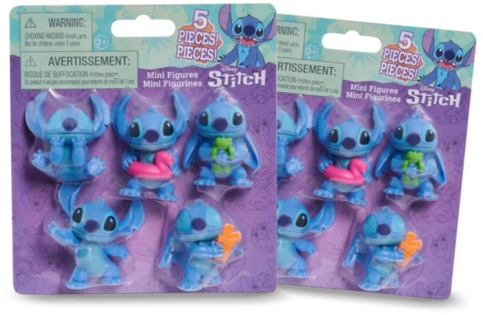 Disney Stitch Figure 5 Pack