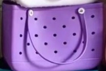 EVA Beach Tote - Purple