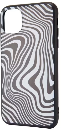 iPhone 11 Case - Black Swirl