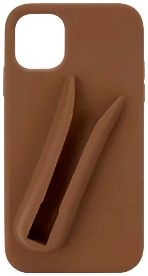 iPhone 11 Lip Gloss Case - Brown