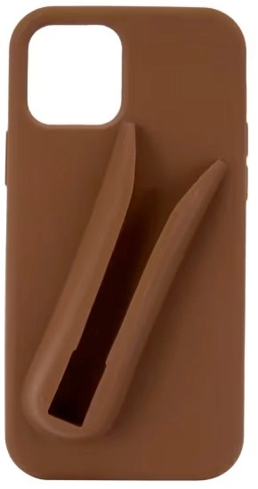 iPhone 12/12 Pro Lip Gloss Case - Brown