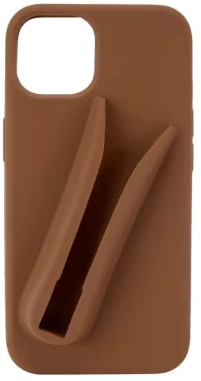 iPhone 13/14 Lip Gloss Case - Brown